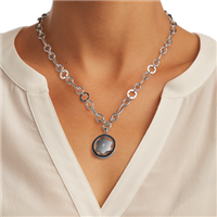 Collana Montblanc Donna Star Signet in Argento Diamante 36645 - 36645